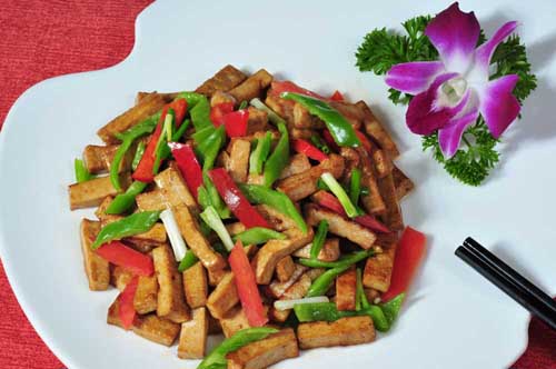 QingYan Double Pepper Tofu