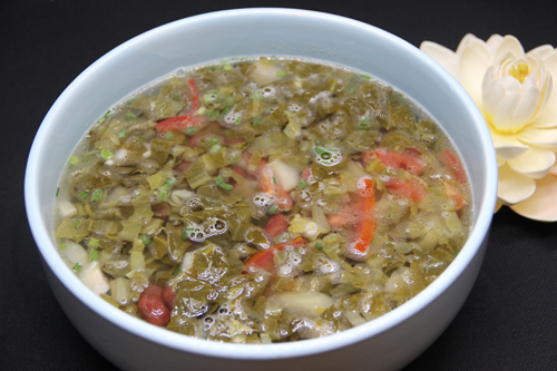 Pickled Bean and Rice Soup