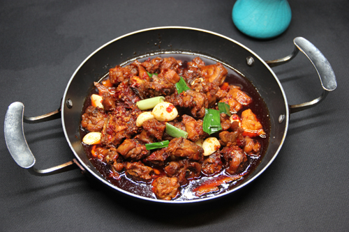 Griddle Spicy Chicken Hot Pot